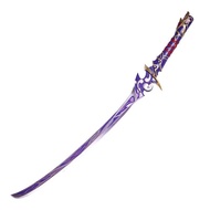 อาวุธคอสเพลย์ ใบมีด Raiden Shogun วัสดุเรซินปลอดภัย