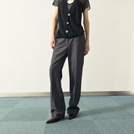 【NaSuBi Vintage】俐落版型直筒低腰古著褲