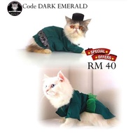 Baju raya kucing code dark emerald*baju kurung