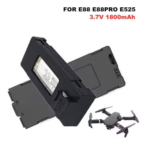 E88 Drone Battery 3.7V 1800mAh Rechargeable Li-ion Battery For RC Drone E88PRO E99 P1 K3 P10 A13 S98