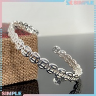 Adjustable Fortune Coin Bracelet Abundance Symbol Cuff for Good Energy Versatile Stylish Lucky