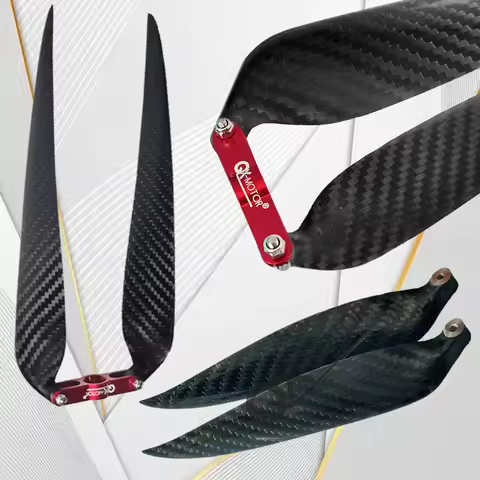Carbon Fiber Folding Propeller 18x10 19x10 9.5x5,10x6,11x6,11x8,12x6,13x8, Leaf RC Model for RC Airp
