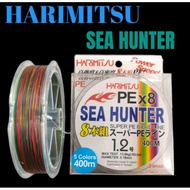 Harimitsu x8 sea hunter 400m braided fishing line