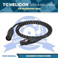 TC Helicon GOXLR Mic Cable XLR Microphone Cable 10ft - XLR Cable Mic GO XLR Connectors