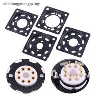 chenlongshangqz Vacuum Tube Soet Mounting Plate for 2A3 KT88 6SN7 Durable Metal Audio Amplifier Base