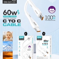 Dynamic DM-Q41 Fast Charging Data Cable 1M 60W C to C