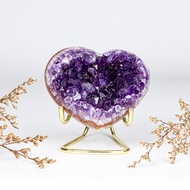 ESP 烏拉圭紫晶愛心 2560633