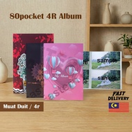 80pcs 4r Photo Album/ Pocket Photo Album/4R/6 inch Photo Album Kraffpaper 4R/3r photo album/buku han