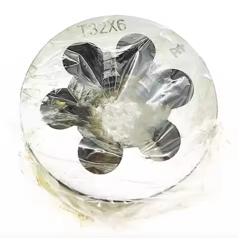 1PCS Non-Adjustable Left/Right Trapezoid T Round Die TR6 7 8 9 10 14 16 18 20 22 24-T32 X1.5 2 3 4 5