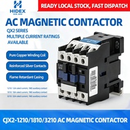 CJX2-1210/1810/3210 AC Magnetic Contactor 1NO Aux Contact Pure Copper Coil 220V Motor Control Switch