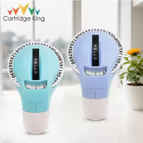 9mm Dymo 3D Label Tape with B90 Self-adhesive Label Printer Similar to Dymo 12965 Embossing Label Ma