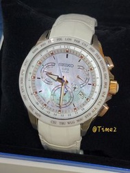 清貨特價 Seiko Astron GPS Solar SSE063J1 SSE063 Titanium case 精工 專業 衛星對時 太陽能萬年曆 世界時間 兩地時間顯示 鈦金屬殼 陶瓷表圈 藍寶