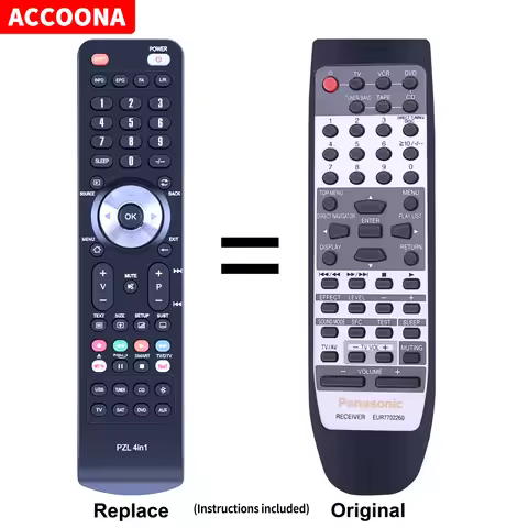 Remote control EUR7702260 for Panasonic SA-HE75E SA-HE75EB SA-HE75EG SA-AK270