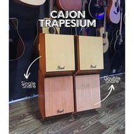 Cajon Pearl Trapezoid Double Snare