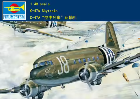 Trumpeter 1/48 02828 C-47A Skytrain