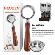 NEOUZA 58mm Bottomless Portafilter for Espresso Coffee Machine Compatible with GAGGIA Classic Pro 30