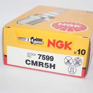 หัวเทียน NGK CMR5H เหมาะสำหรับ Honda GX35เครื่องตัดหญ้าเครื่องตัดแต่งกิ่งพุ่มไม้BA Ruofan Pompa Pema