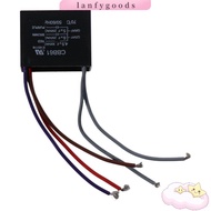 LANFYGOODSS 2pcs 3 Speed Fan Switch, Black Green Ceiling Fan Pull Chain Switch, Portable Plastic Cop