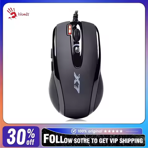 A4TECH Bloody X7-710K Wired Mouse 2000dpi Macro Programming Laptops Accessories CF/LOL/World of Warc