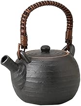 Set of 5 Kurobizen Earthenware Bottle with Ami, 45.3 fl oz (1,150 cc), 22.0 oz (630 g), Earthenware 