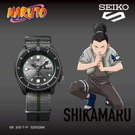 Seiko 5 Sport NARUTO &amp; BORUTO SHIKAMARU SRPF75K1 Automatic Limited 6500 Box Set