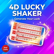 4D shaker keychain lucky keychain, Singapore 4D, lucky charm, number shaker