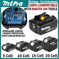 MtPro Battery Replacement 18V BL1830 BL1840 BL1850 Lithium-Ion Rechargeable Charger Universal MAKITA