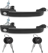 GRACEGALAXY Door Handle Outer Front Left Right for Golf III 1H1 Hatchback, Cabriolet 1E7, Variant 1H