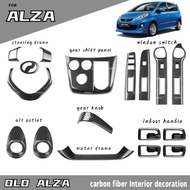 Vemart Perodua alza old carbon fiber Interior decoration accessories alza ezi se