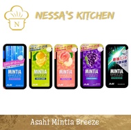 Asahi Mintia Breeze Fresh Peach Refresh Blue Lemon Grapes Candy [Japan]