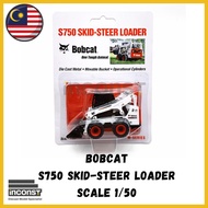 Bobcat S750 Skid-Steer Loader Construction Diecast Scale 1/50 Model