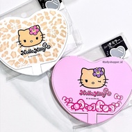 Sanrio JAPAN Hello Kitty Tanned Sunburn Series Heart Shaped Mirror made in japan