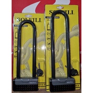 SOLFILI FORK LOCK 290MM/328MM DISC LOCK PAD LOCK