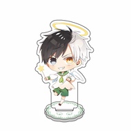 Standee Anime Wind Breaker Mica Model Sakura Haruka Suo Hayato Study Desk Decoration Keychain Chibi 