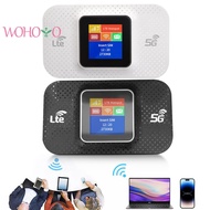 4G Lte WIFI Router Mobile WiFi Router 150Mbps Sim Card Slot 3650mAh for Car [wohoyo.sg]