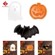 [fineblueua] Halloween Serving Tray, Serving Platter, Halloween Decoration, Fruit Bowl for Cookies