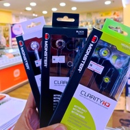 Monster Clarity HD High Definition end in Ears Headphones Earbuds Earphone Handsfree