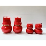 Butter Glass Gourd Candle No. 3/5
