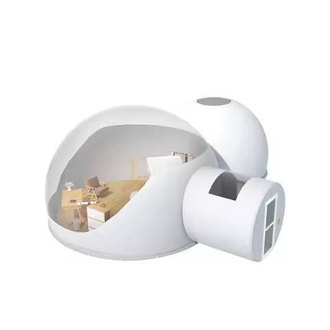 Tent Spherical Clear House Garden Cabin Lodge Starry Sky Dome with Free Blower Luxury Hotel Three Tr
