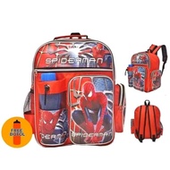 Children's Bag Backpack Boys Spiderman Character School Bag Kindergarten Elementary School Boys