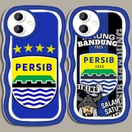 A-21 Persib TPU Casing for OPPO A5 A40m A5X A3 A40 Reno 14F A5i A3X Pro 5G Transparent Case
