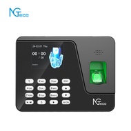 NGTeco Fingerprint Time Attendance Machine Absence Punch Card Machine Biometric Thumbprint Machine