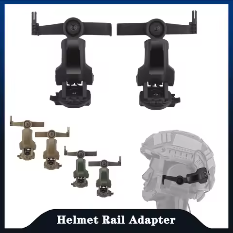 Tactical airsoft headset bracket rail mount kit Compatible COMTAC 3 headphones, Bluetooth Noise Canc