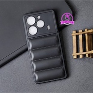 Tecno Pova 6 Tecno Pova 6 Pro SoftCase Pillow Macaron Black Case Tecno Pova 6 Tecno Pova 6 Pro