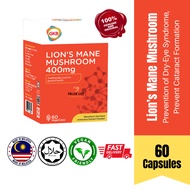GKB Lion's Mane Mushroom 400mg (60s) | Lion Mane Mushroom Brain Health & Nerve Growth Factor