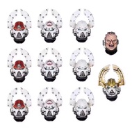 World Eaters World Eaters MKVI Heads Unpainted Resin Model Microscopic Model MK6 H725