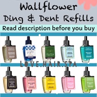 SG Stock ⭐️ Bath and Body Works Wallflower Home Essential Oil Fragrance Ding &amp; Dent Collection - New and Sealed But Not 100% Full Bottle