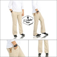 Im Rulles Men's Chino Cutbray Trousers / Komprang Original Distro Bandung - Cream