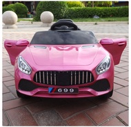 [Hoàn tiền 10%]Xe ô tô điện trẻ em Hello Kitty 699 - Xe ô tô điện bé gái màu hồng siêu xinh - Tự lái