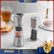 DF Pepper Grinder For Home Use Manual Stainless Steel Seasoning Jar For Grinding Peppercorns And Bla